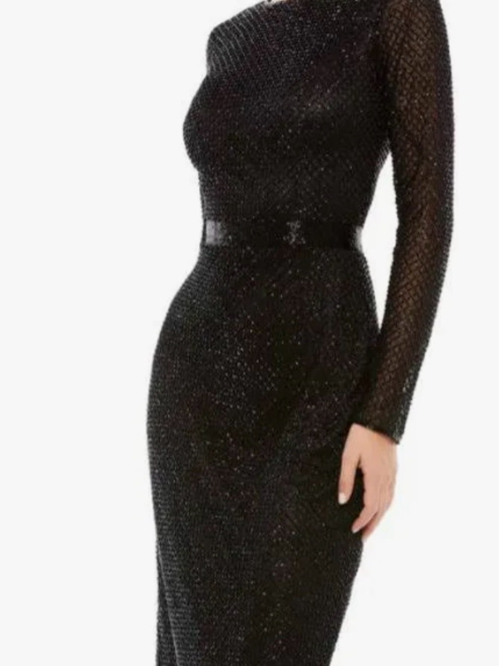 Mac Duggal Black Gown